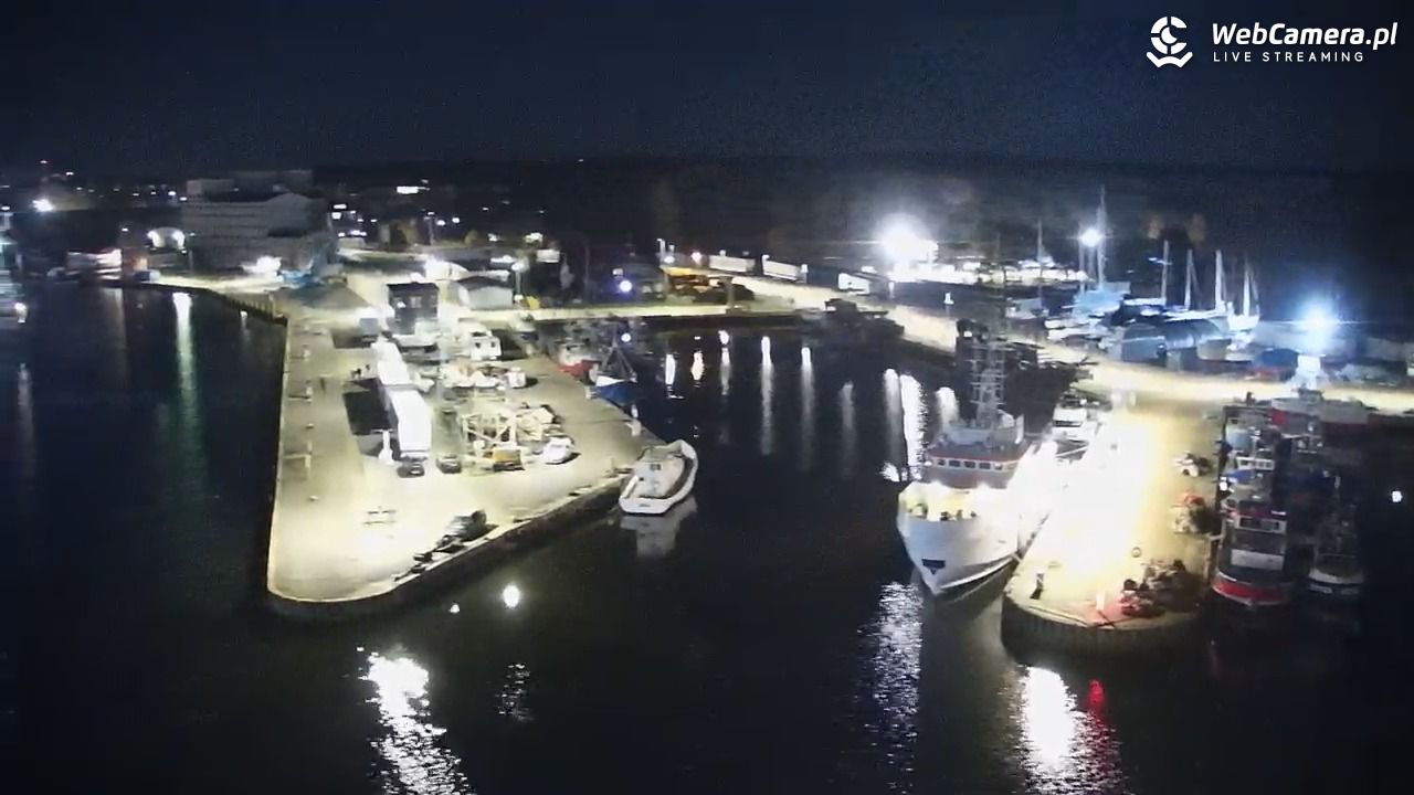 USTKA - widok z pylonu na plażę - 06 listopad 2025, 17:51