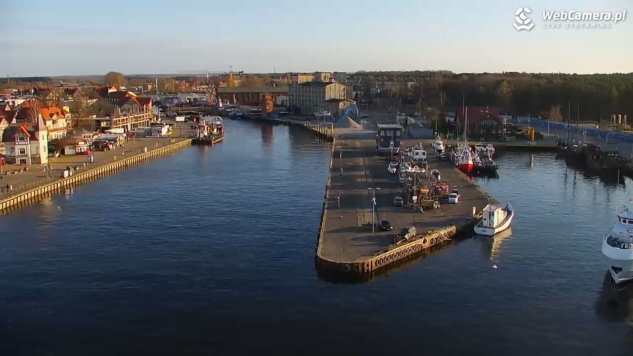 USTKA - widok z pylonu na plażę - 29 marzec 2026, 18:11