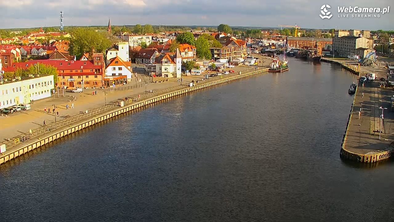 USTKA - widok z pylonu na plażę - 13 maj 2026, 19:01