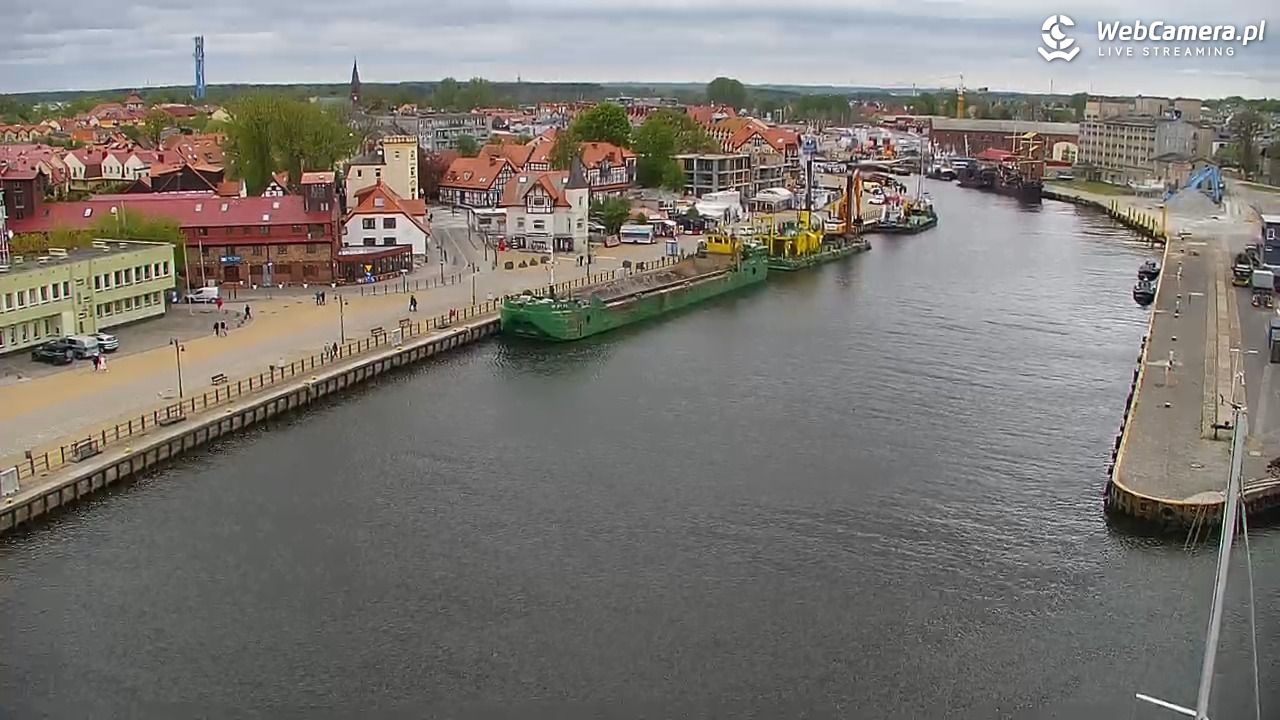 USTKA - widok z pylonu na plażę - 12 maj 2026, 15:15