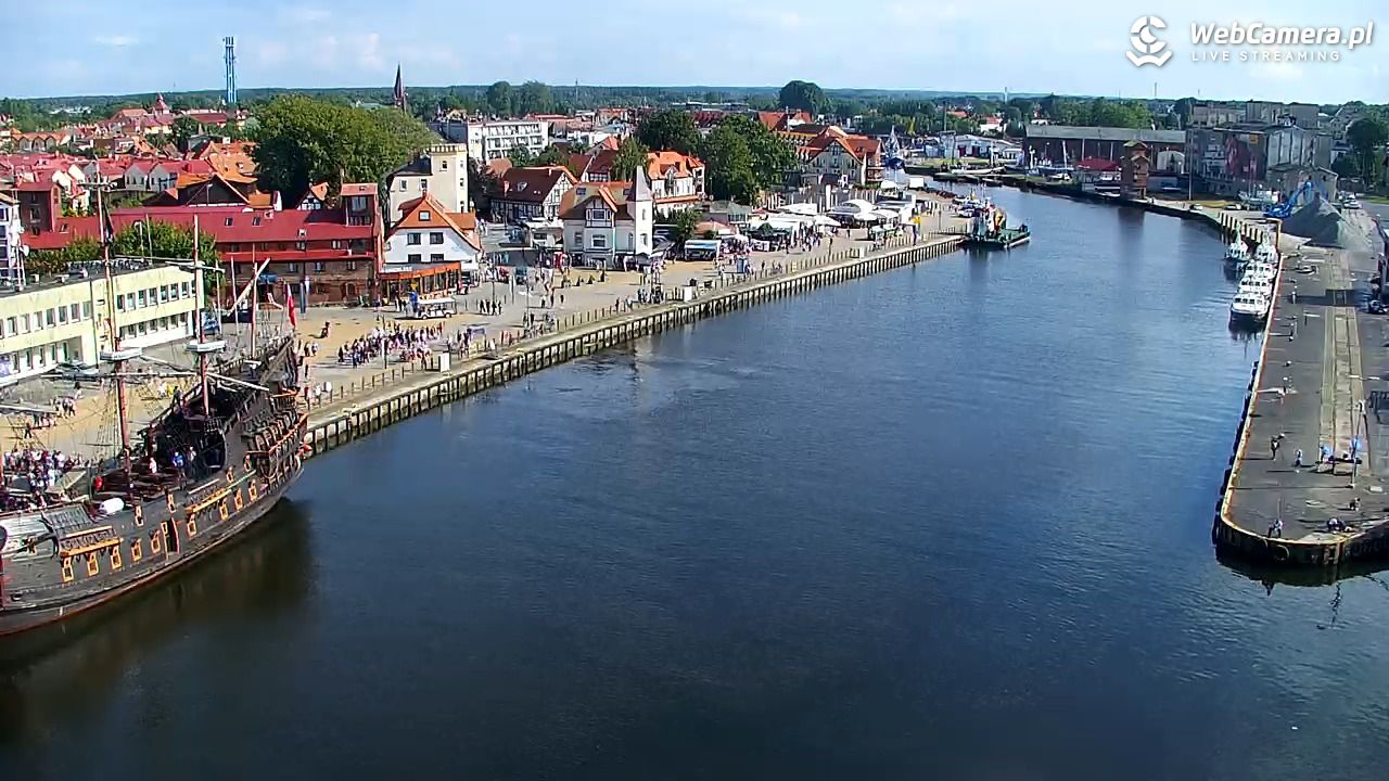 USTKA - widok z pylonu na plażę - 01 sierpień 2025, 16:41