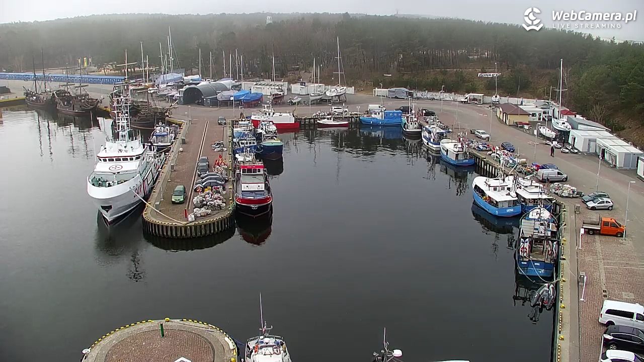 USTKA - widok z pylonu na plażę - 29 marzec 2026, 10:26