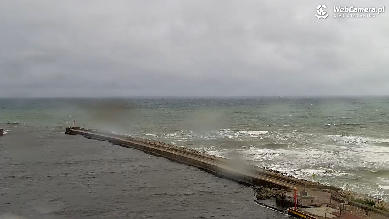 USTKA - widok z pylonu na plażę - 16 maj 2025, 12:17