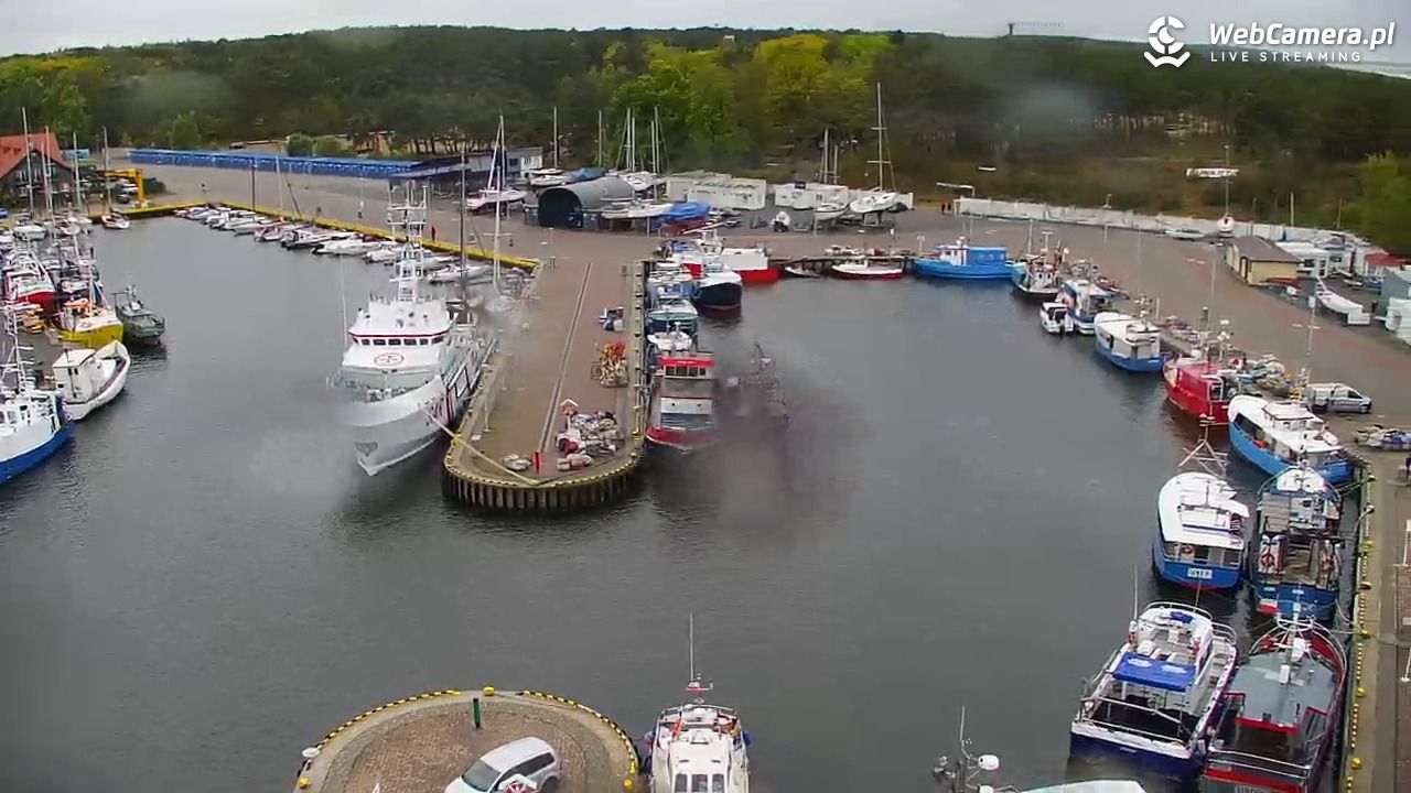 USTKA - widok z pylonu na plażę - 16 maj 2025, 12:07