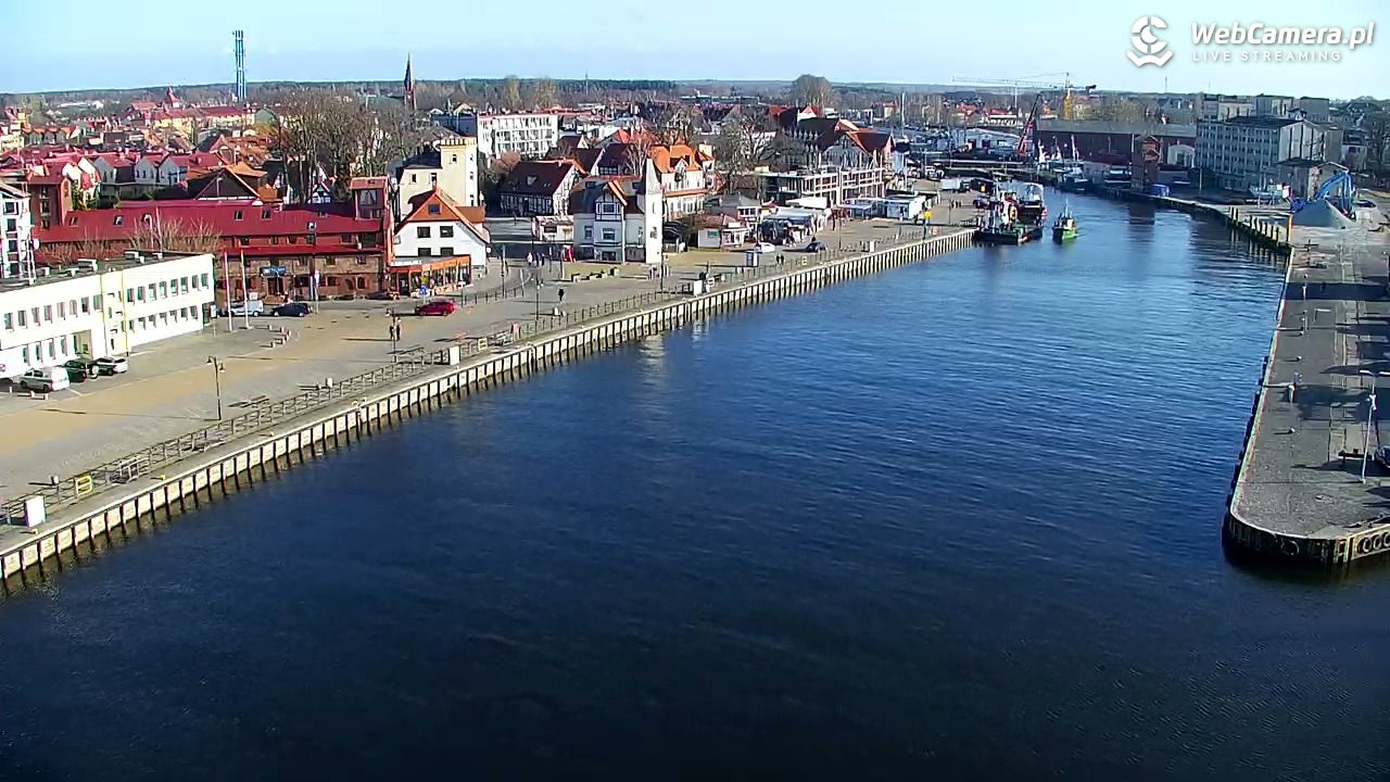 USTKA - widok z pylonu na plażę - 29 marzec 2026, 17:24