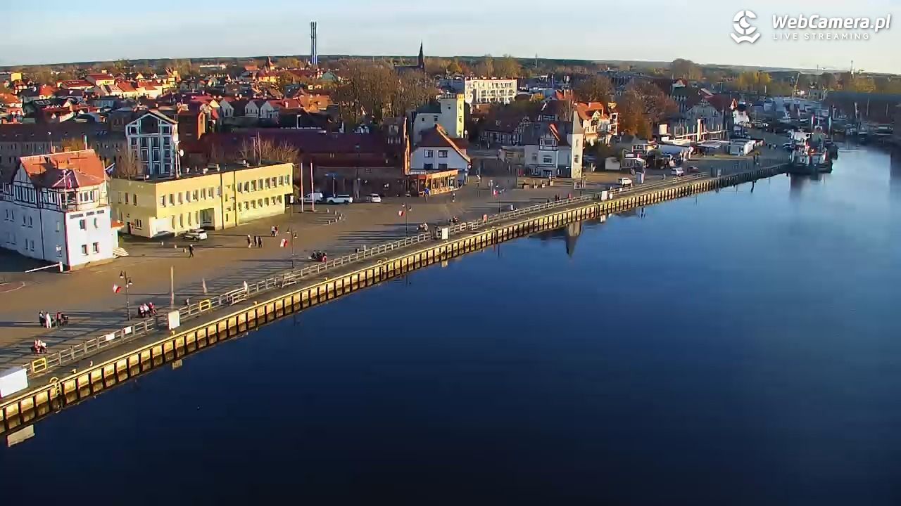 USTKA - widok z pylonu na plażę - 06 listopad 2025, 15:17