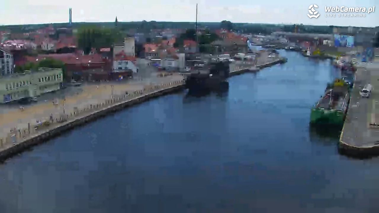 USTKA - widok z pylonu na plażę - 29 czerwiec 2026, 09:35