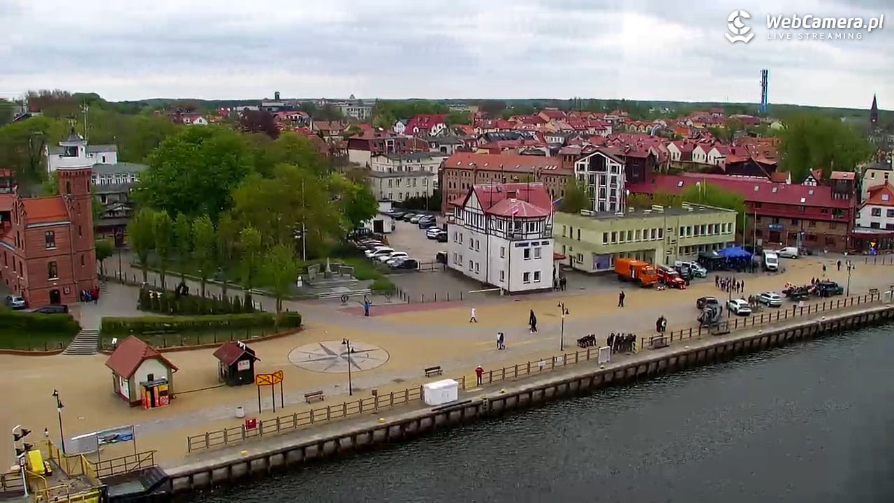 USTKA - widok z pylonu na plażę - 14 maj 2026, 10:44