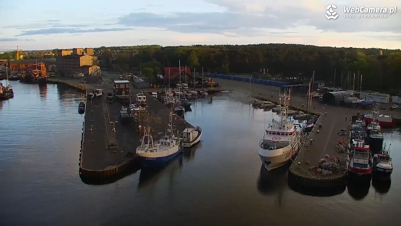 USTKA - widok z pylonu na plażę - 13 maj 2026, 20:07