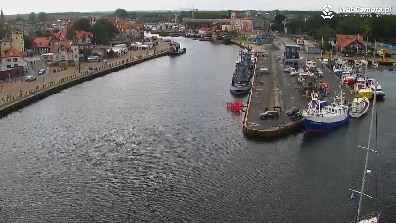 USTKA - widok z pylonu na plażę - 17 wresień 2025, 09:36