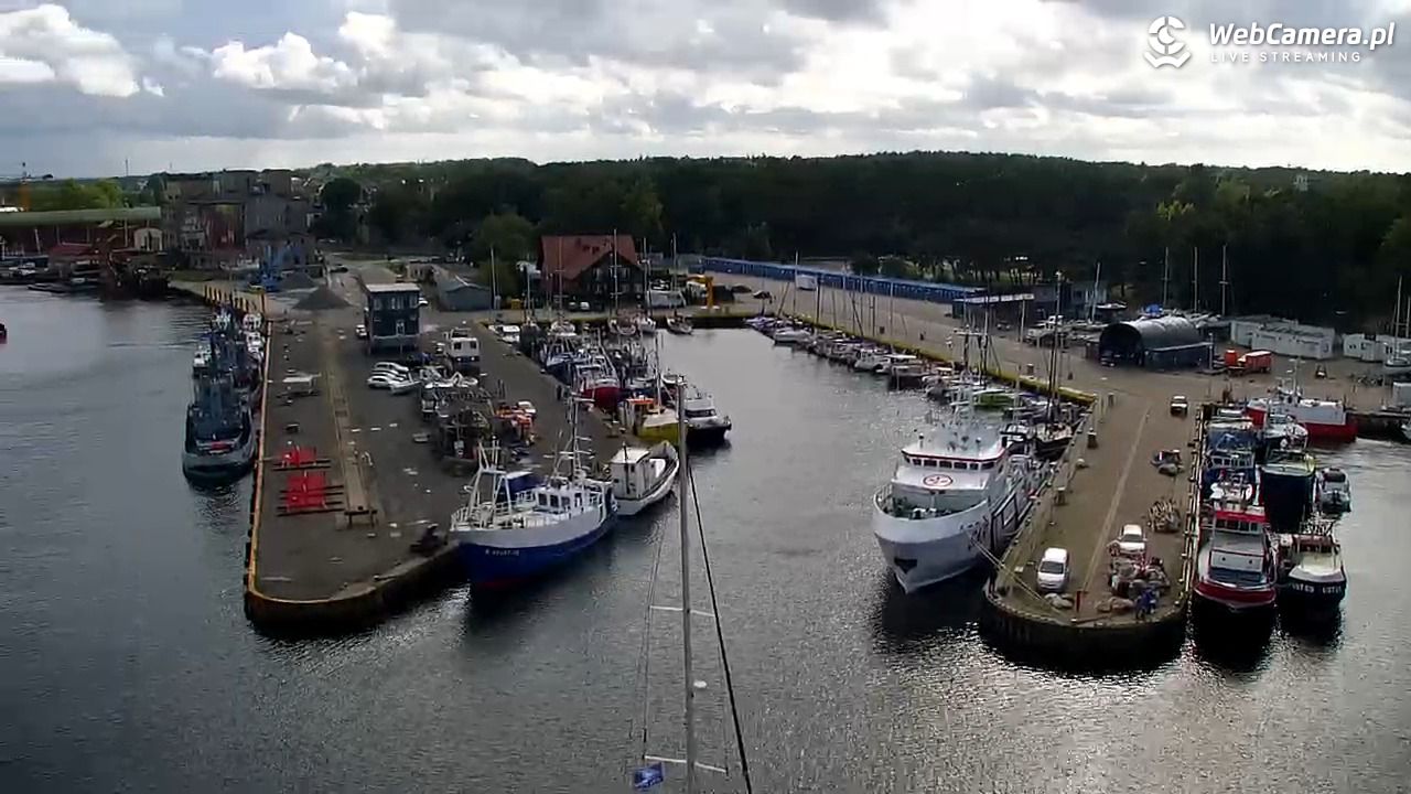 USTKA - widok z pylonu na plażę - 17 wresień 2025, 14:56