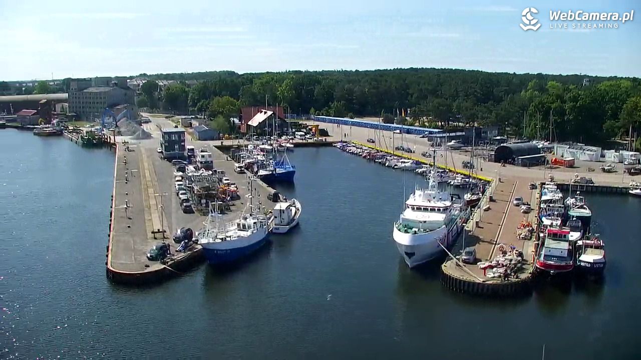 USTKA - widok z pylonu na plażę - 13 sierpień 2026, 11:58