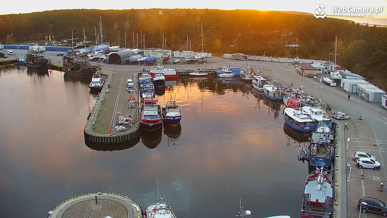 USTKA - widok z pylonu na plażę - 05 listopad 2025, 16:13