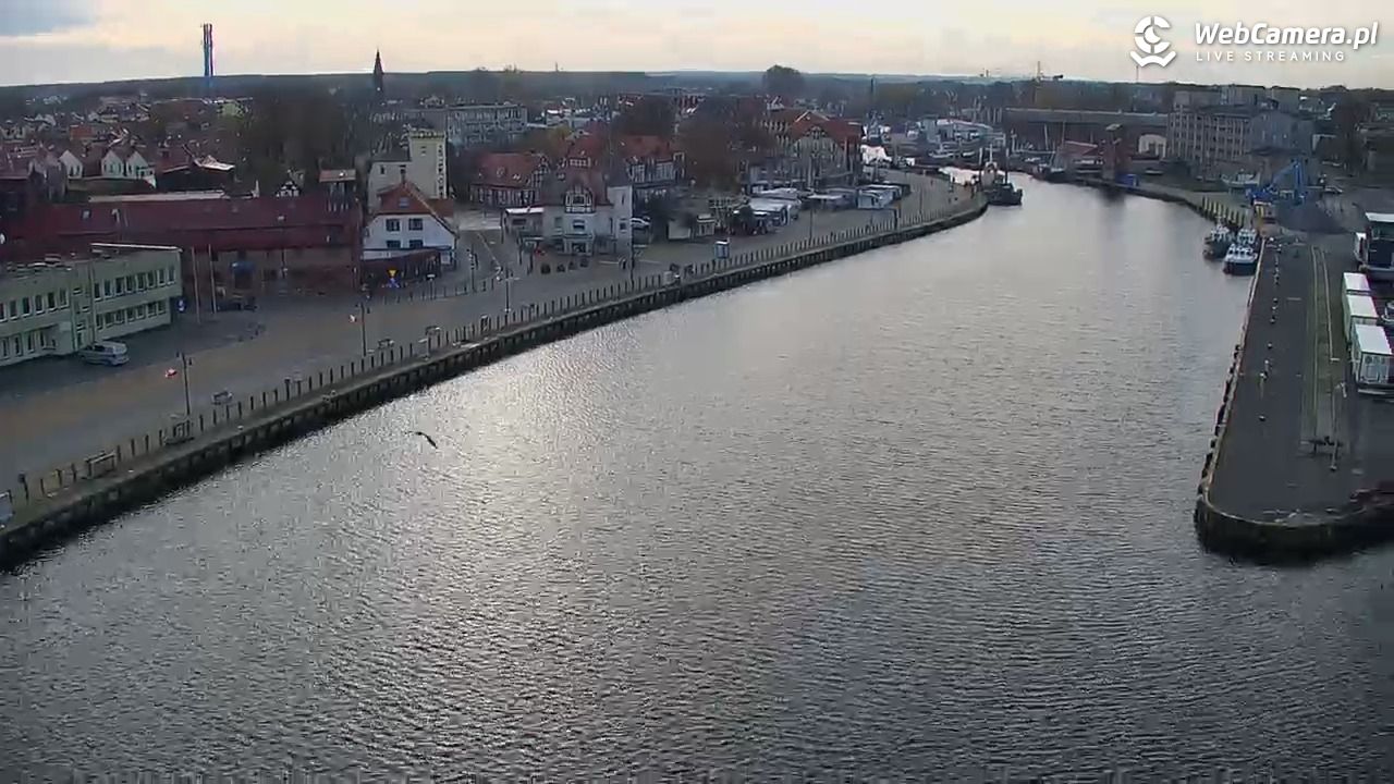 USTKA - widok z pylonu na plażę - 05 listopad 2025, 09:36