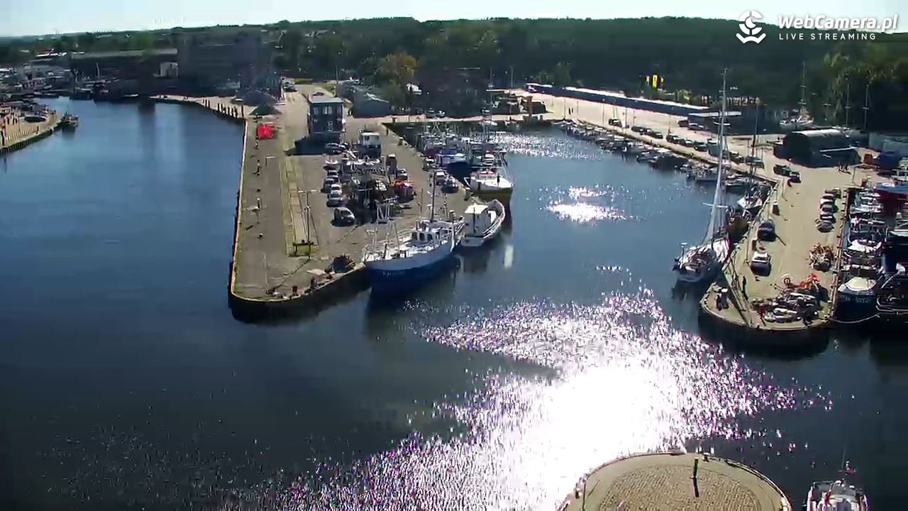 USTKA - widok z pylonu na plażę - 27 wresień 2026, 14:17