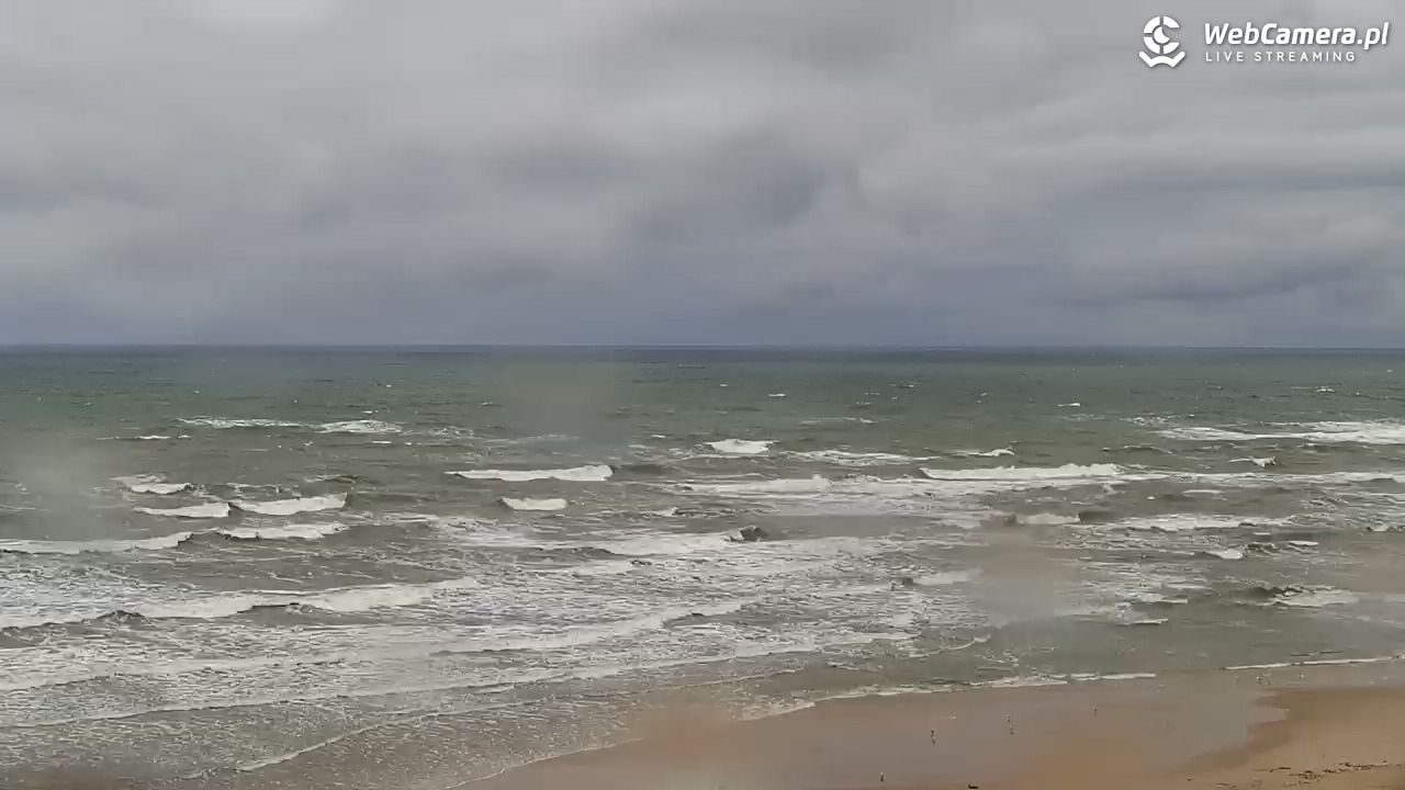 USTKA - widok z pylonu na plażę - 16 maj 2025, 11:29