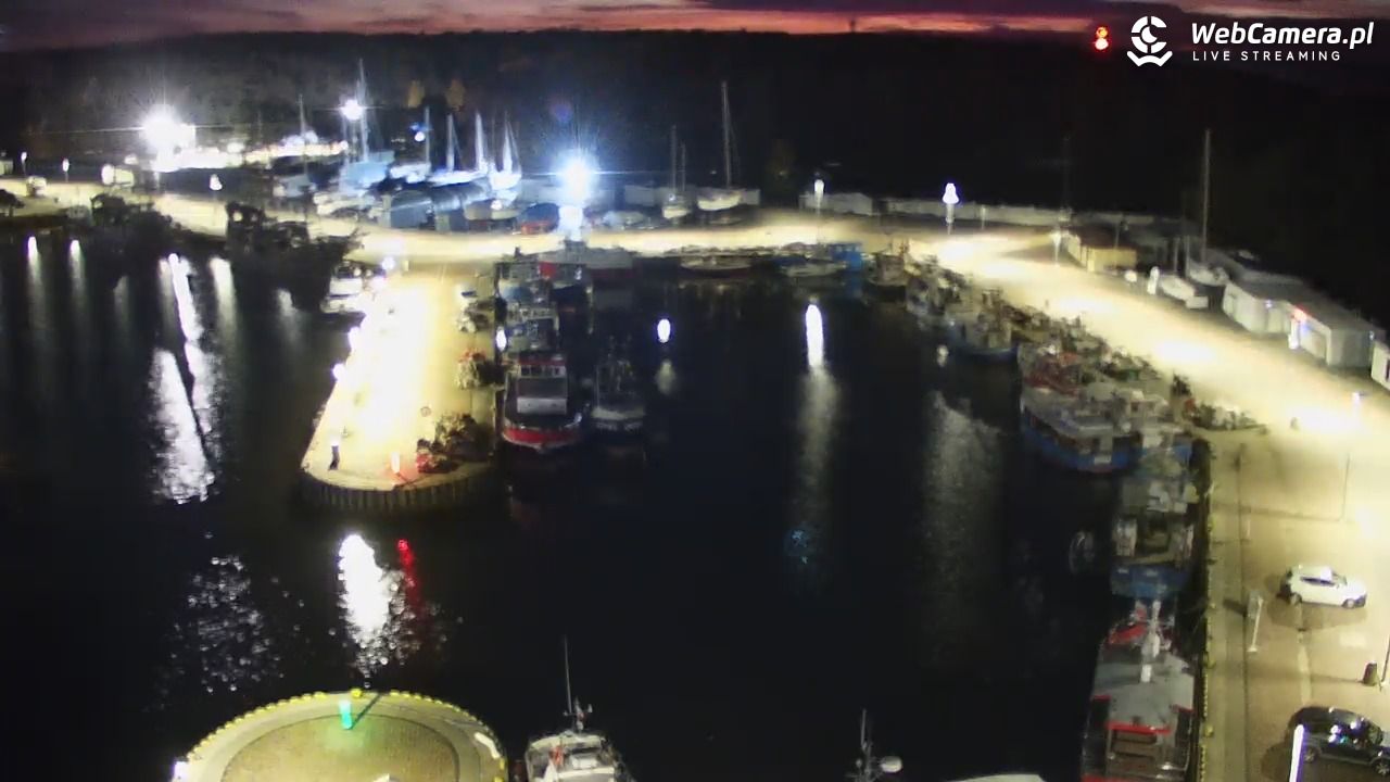 USTKA - widok z pylonu na plażę - 05 listopad 2025, 17:19