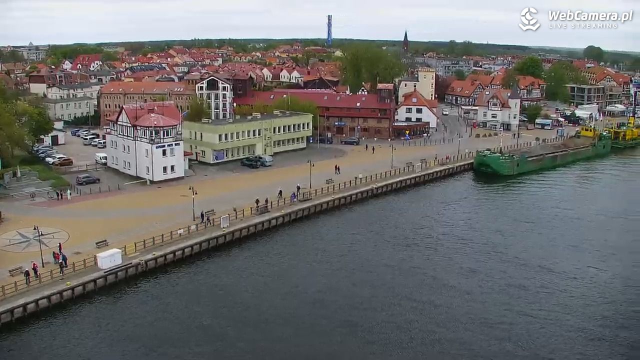 USTKA - widok z pylonu na plażę - 12 maj 2026, 12:18