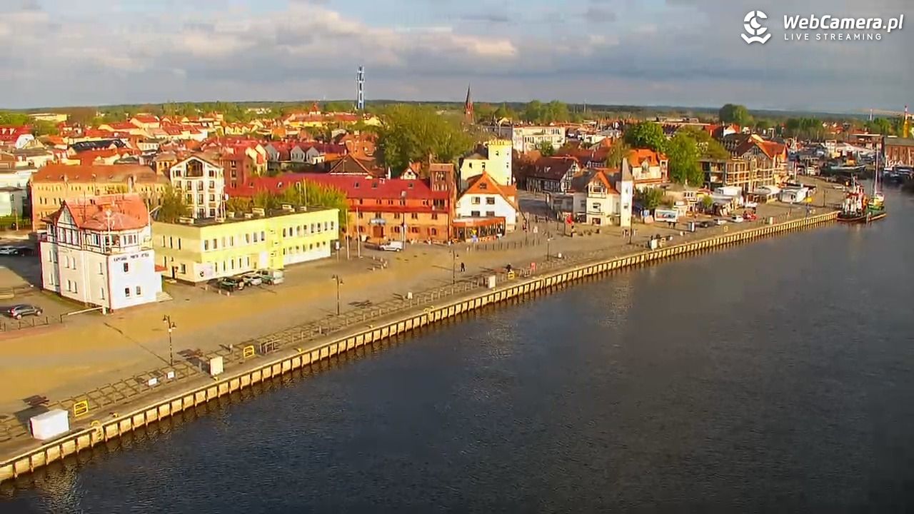 USTKA - widok z pylonu na plażę - 13 maj 2026, 19:02