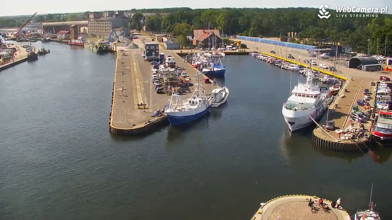 USTKA - widok z pylonu na plażę - 13 sierpień 2026, 10:48