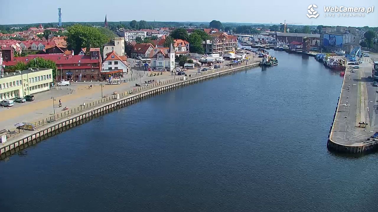 USTKA - widok z pylonu na plażę - 28 czerwiec 2026, 16:19