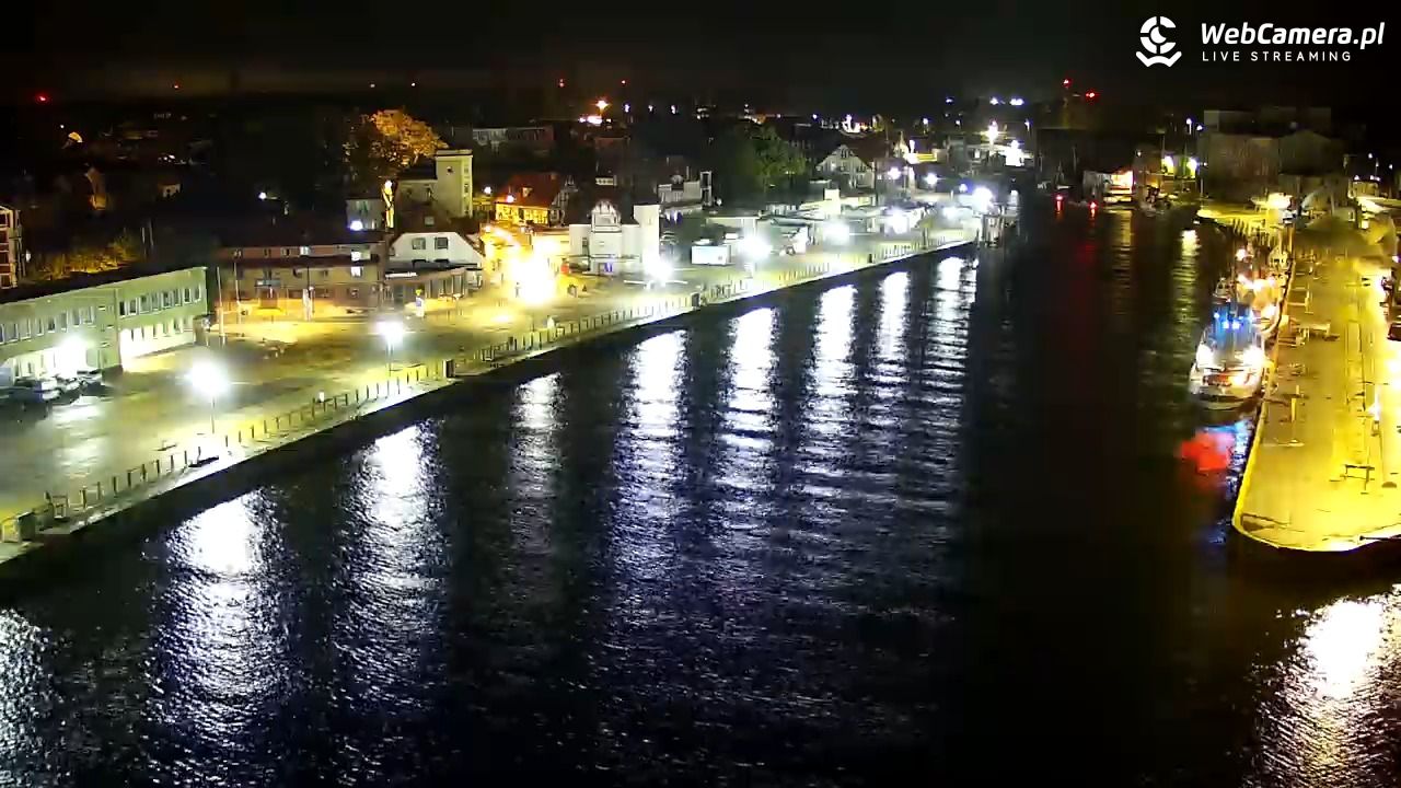 USTKA - widok z pylonu na plażę - 17 wresień 2025, 04:53