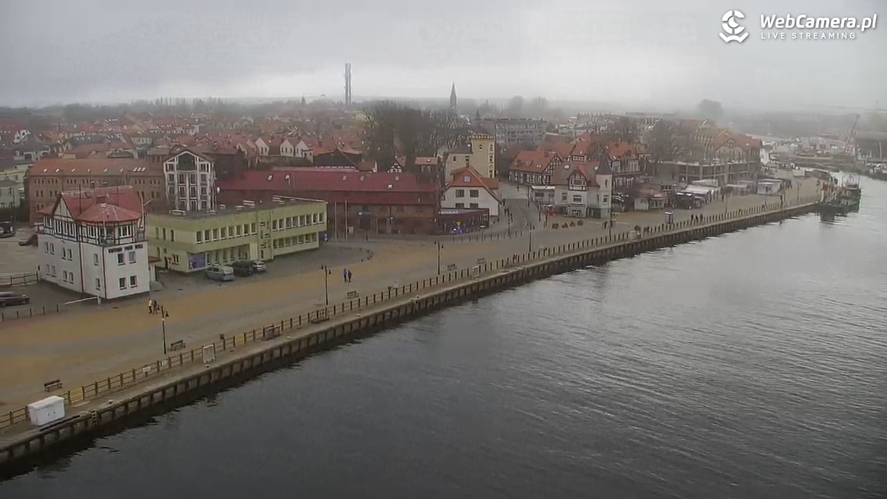 USTKA - widok z pylonu na plażę - 29 marzec 2026, 10:22