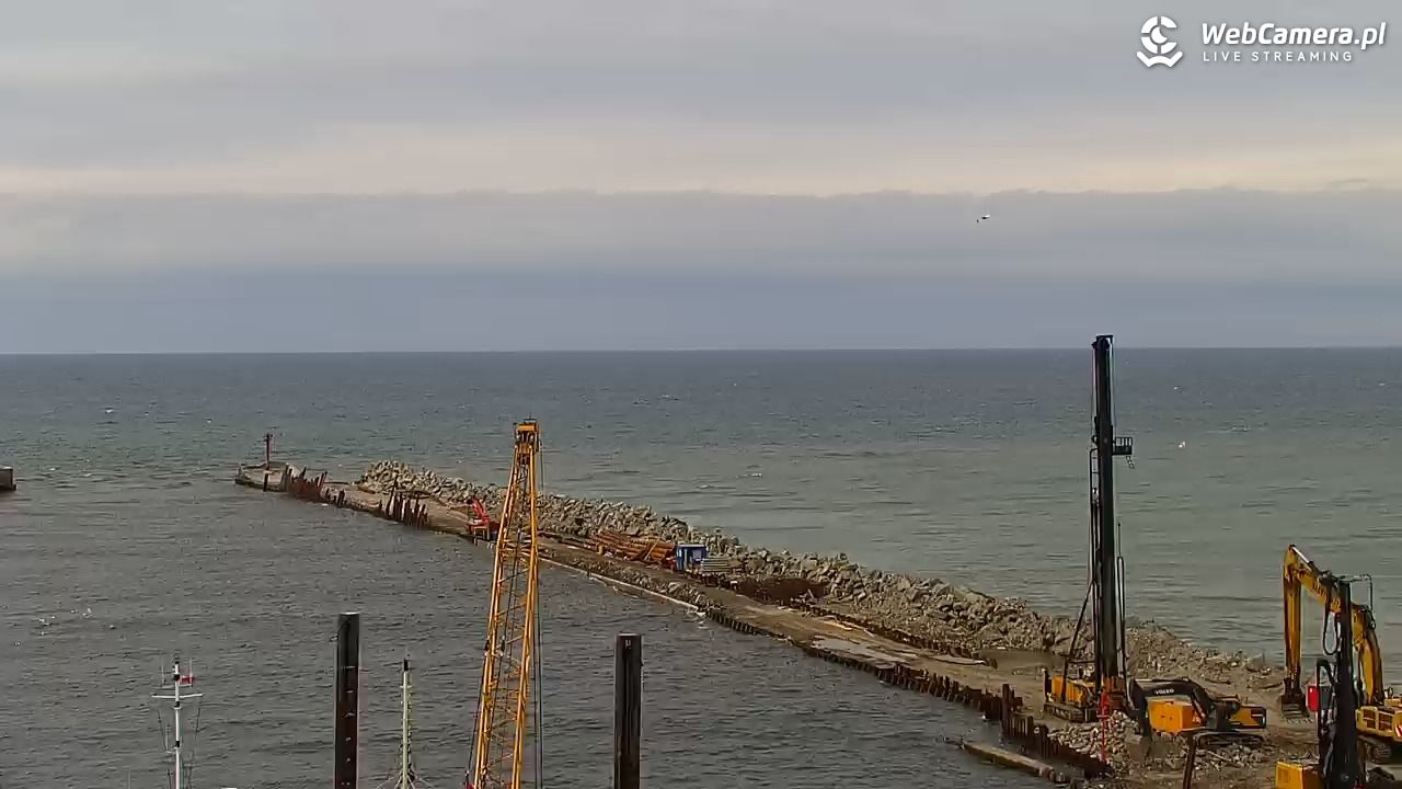 USTKA - widok z pylonu na plażę - 12 maj 2026, 16:49