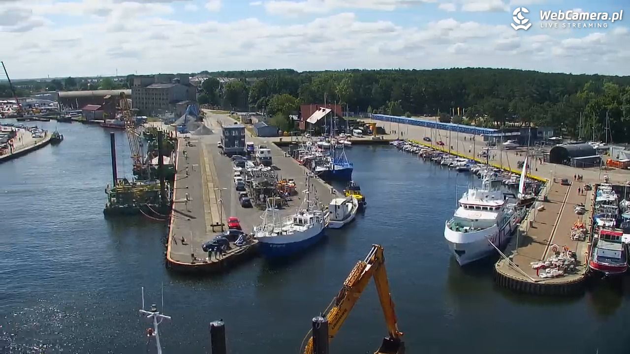 USTKA - widok z pylonu na plażę - 12 sierpień 2026, 11:58