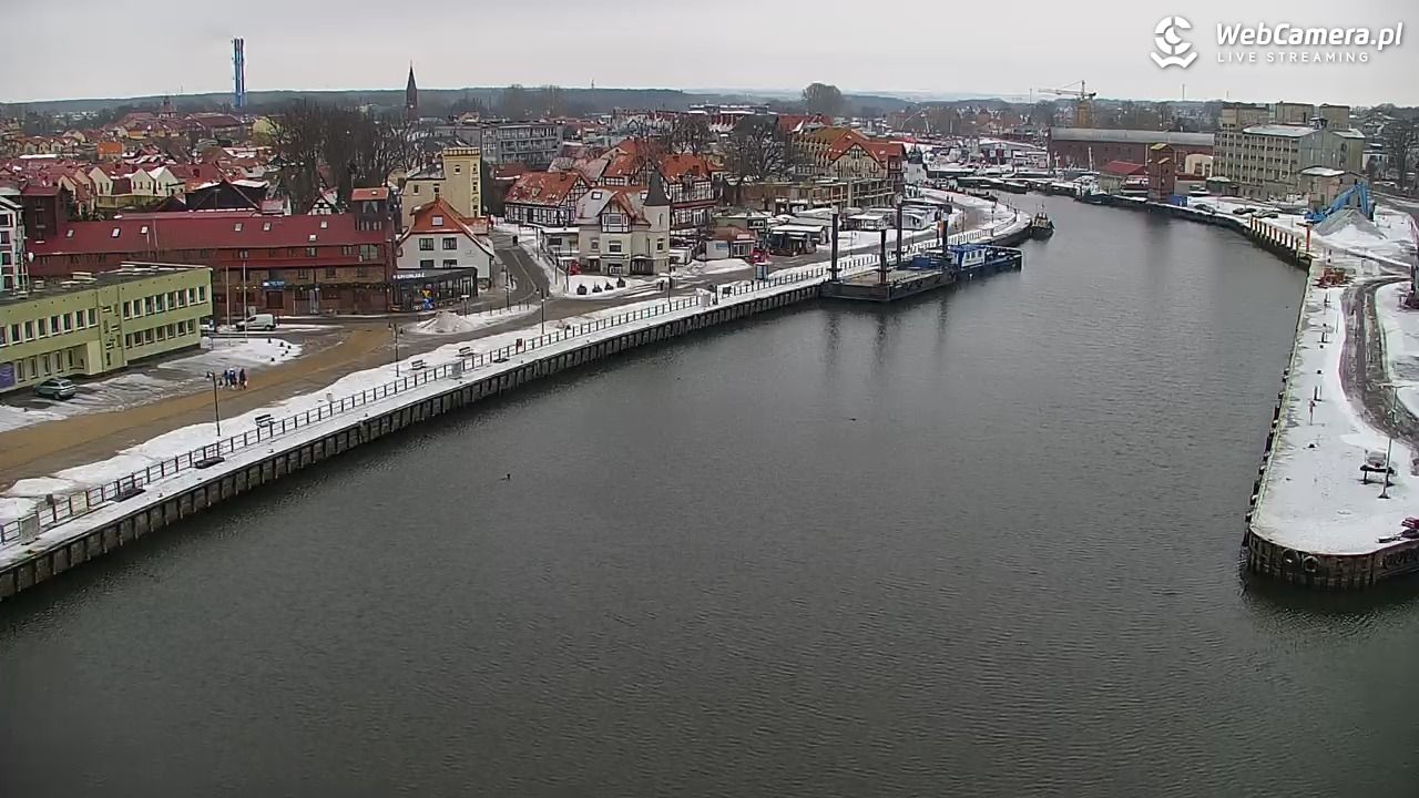 USTKA - widok z pylonu na plażę - 09 luty 2026, 12:49