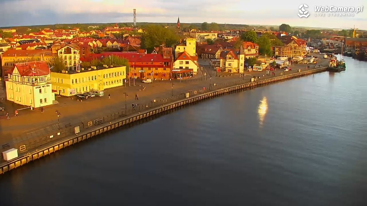 USTKA - widok z pylonu na plażę - 13 maj 2026, 20:06