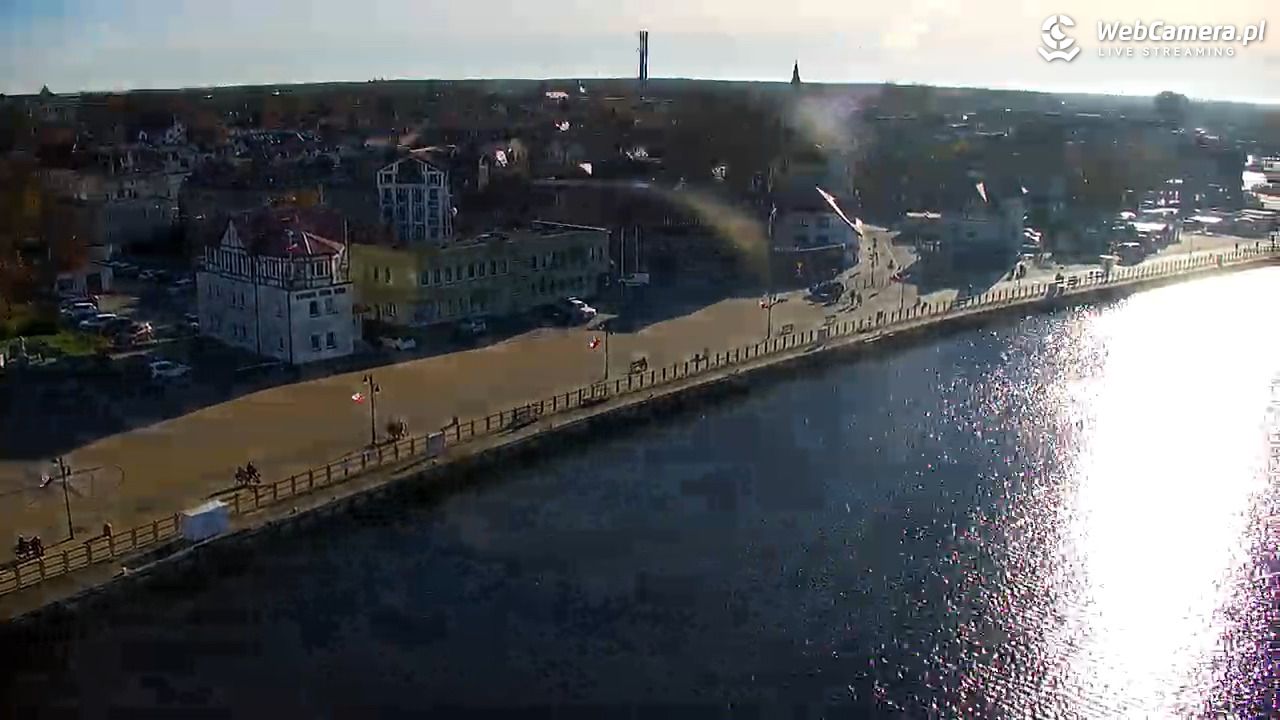 USTKA - widok z pylonu na plażę - 06 listopad 2025, 10:38