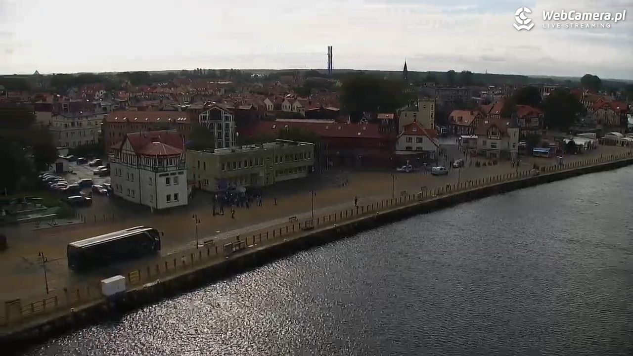 USTKA - widok z pylonu na plażę - 17 wresień 2025, 09:36