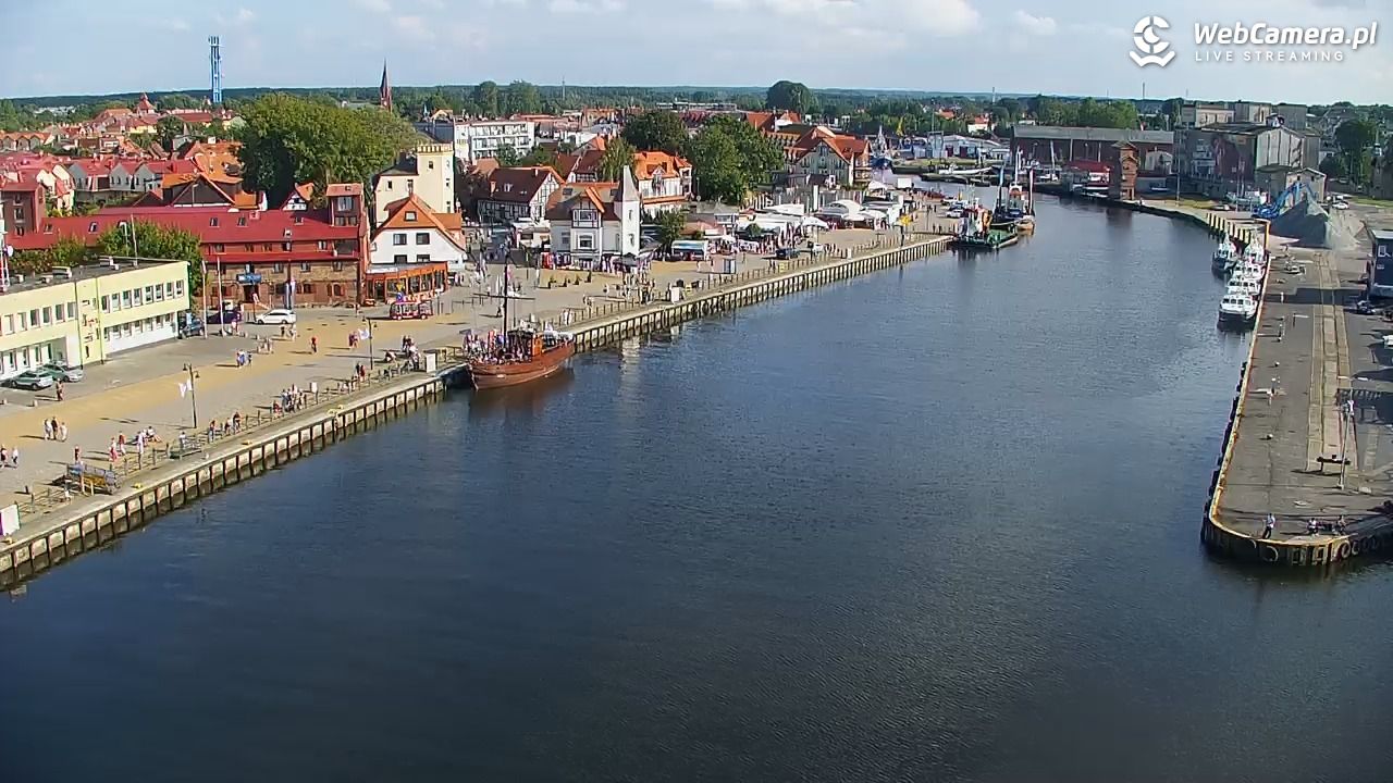 USTKA - widok z pylonu na plażę - 01 sierpień 2025, 17:21