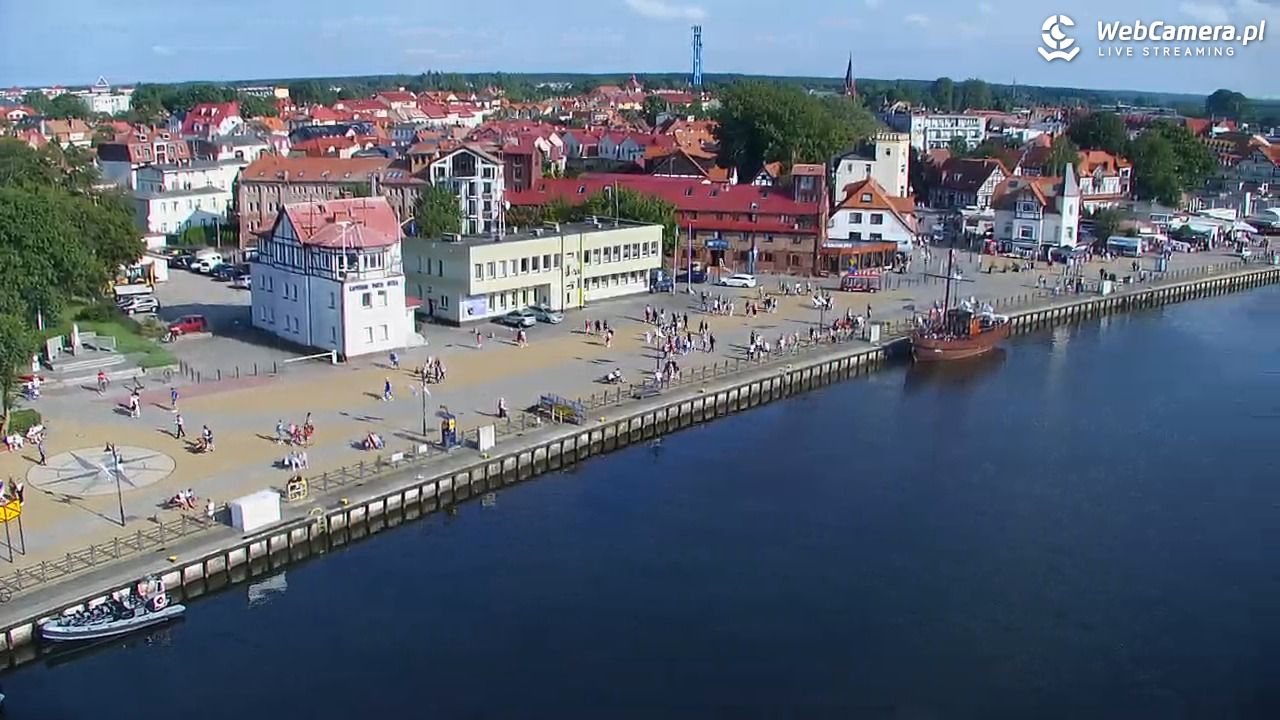 USTKA - widok z pylonu na plażę - 01 sierpień 2025, 17:17