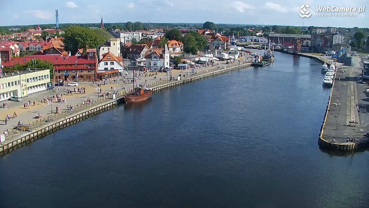 USTKA - widok z pylonu na plażę - 01 sierpień 2025, 17:06