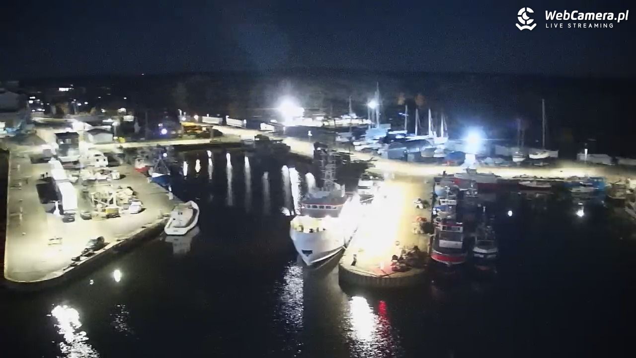 USTKA - widok z pylonu na plażę - 06 listopad 2025, 17:51