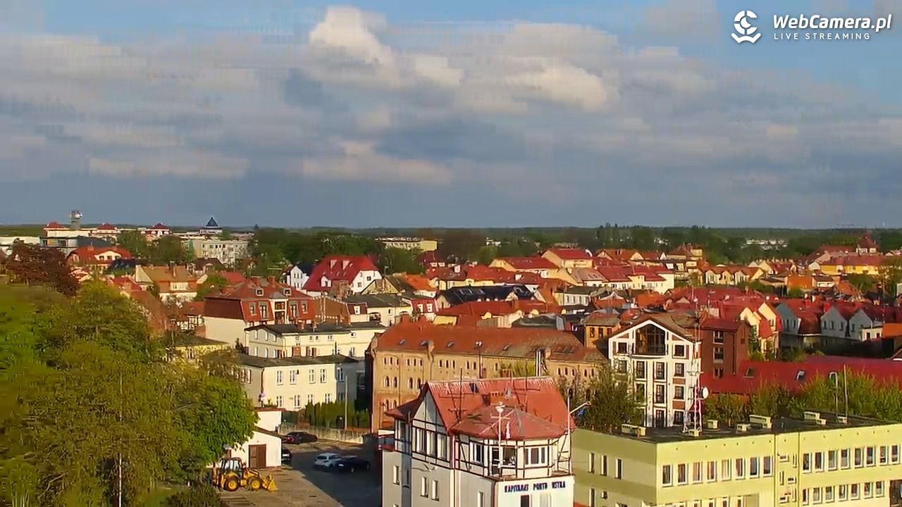USTKA - widok z pylonu na plażę - 13 maj 2026, 18:59