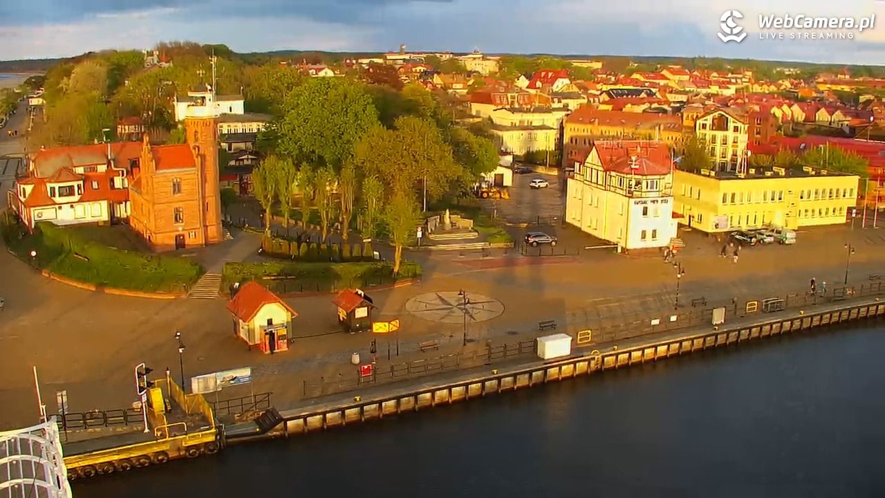 USTKA - widok z pylonu na plażę - 13 maj 2026, 20:06