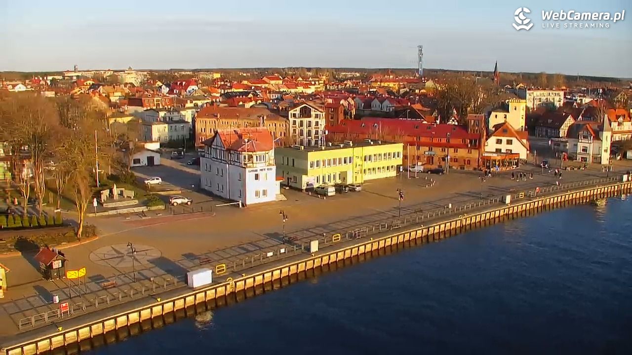 USTKA - widok z pylonu na plażę - 29 marzec 2026, 18:33