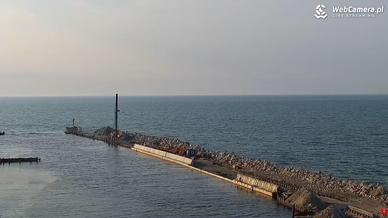 USTKA - widok z pylonu na plażę - 28 czerwiec 2026, 19:15