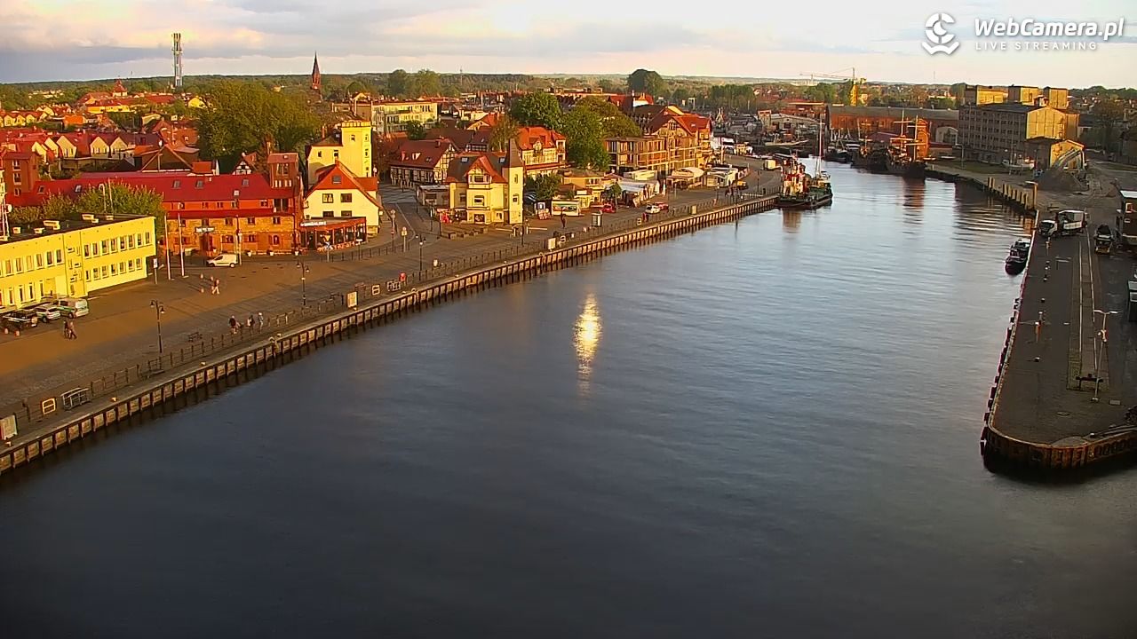 USTKA - widok z pylonu na plażę - 13 maj 2026, 20:07