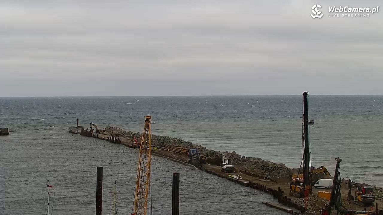 USTKA - widok z pylonu na plażę - 12 maj 2026, 11:21