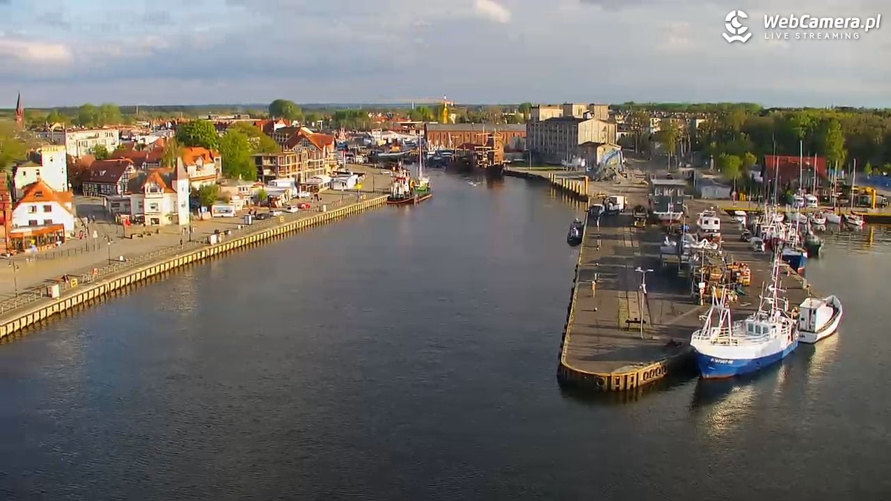 USTKA - widok z pylonu na plażę - 13 maj 2026, 19:02