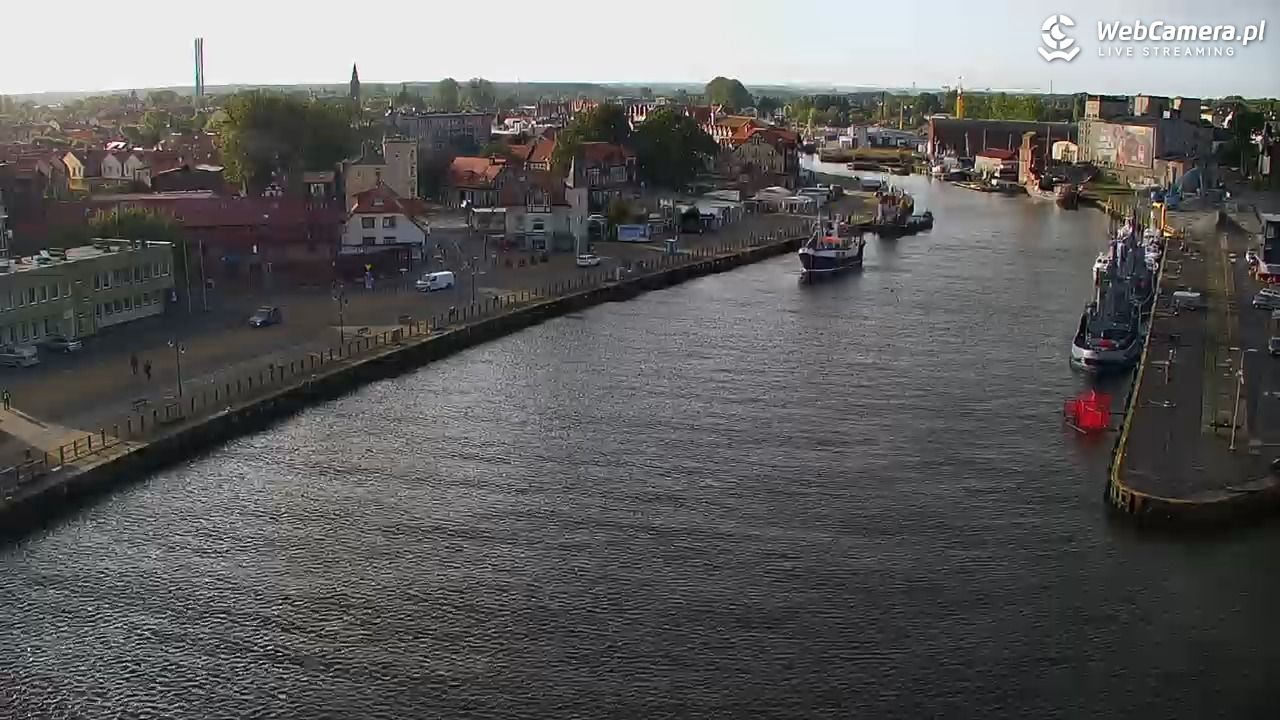 USTKA - widok z pylonu na plażę - 17 wresień 2025, 08:19