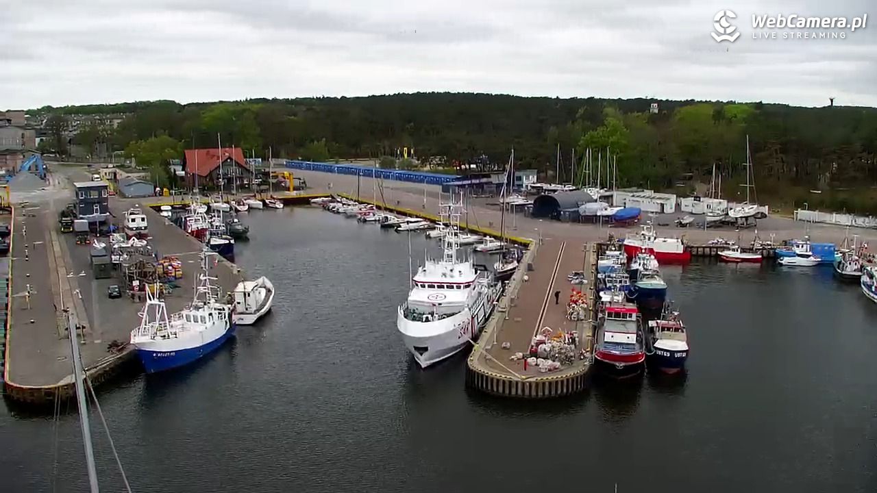 USTKA - widok z pylonu na plażę - 12 maj 2026, 13:46