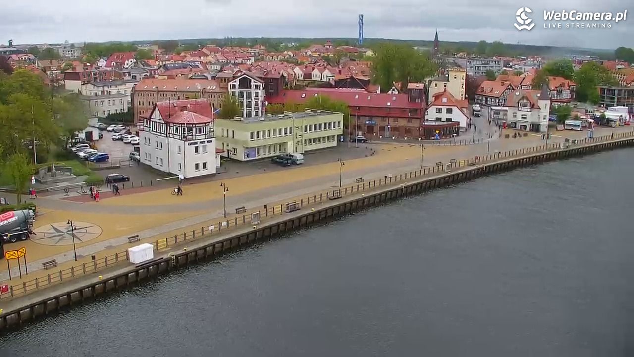 USTKA - widok z pylonu na plażę - 13 maj 2026, 12:21