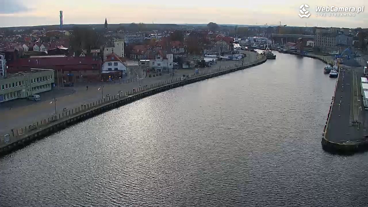 USTKA - widok z pylonu na plażę - 05 listopad 2025, 09:36