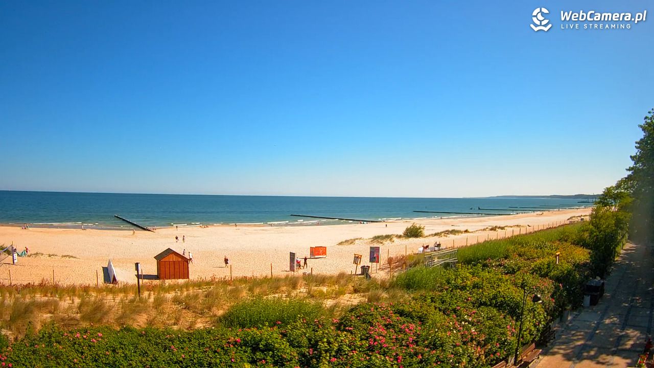 USTKA - widok na plażę - 26 czerwiec 2026, 09:32