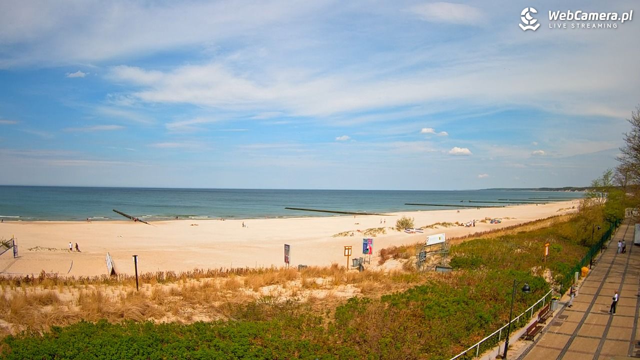 USTKA - widok na plażę - 11 maj 2026, 13:47